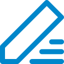 Pencil icon symbolizing rapid assist